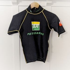 PETROBRAS NWOT Short Sleeve Rash Guard
